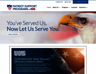patriotsupportprogram.com screenshot