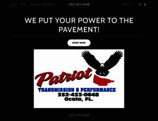 patriottransmission.com screenshot