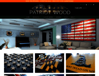 patriotwood.com screenshot