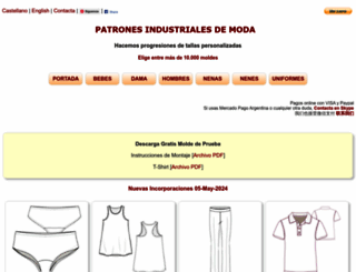 patronesymoldes.com screenshot
