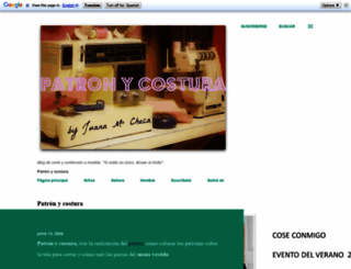 patronycostura.com screenshot