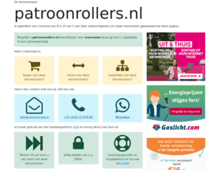 patroonrollers.nl screenshot
