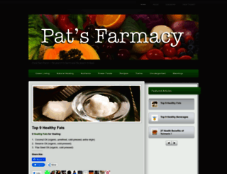 patsfarmacy.wordpress.com screenshot