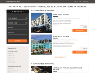 pattayahotel.info screenshot