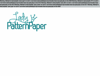 patternpaper.co.za screenshot