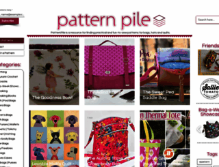 patternpile.com screenshot