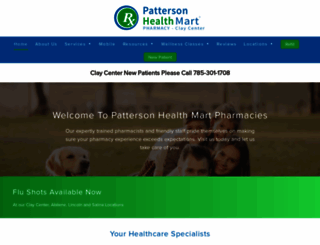 pattersonhealthmart.com screenshot