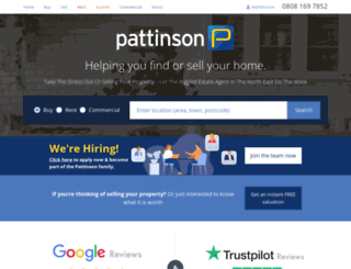 pattinson.co.uk screenshot