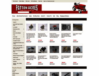 pattonacres.com screenshot