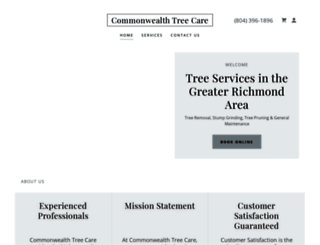 pattontreecare.com screenshot