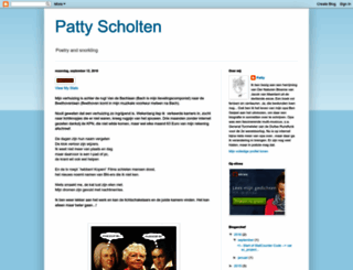 pattyscholten.blogspot.com screenshot