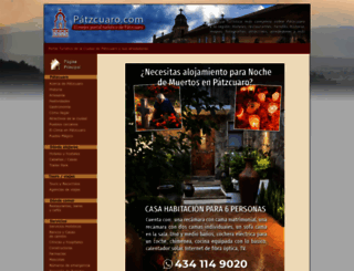 patzcuaro.com screenshot