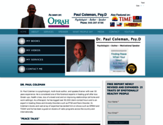 paul-coleman.com screenshot
