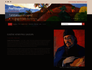 paul-gauguin.net screenshot