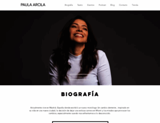 paulaarcila.com screenshot