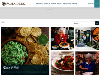 pauladeen.com screenshot
