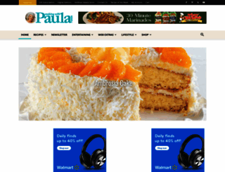 pauladeenmagazine.com screenshot