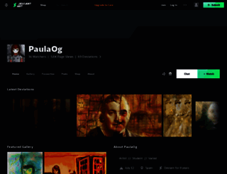 paulaog.deviantart.com screenshot