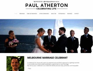 paulatherton.com.au screenshot