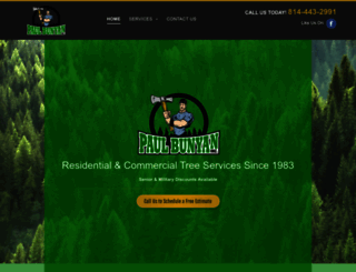 paulbunyaninc.com screenshot