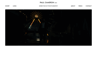 paulcamerondp.com screenshot