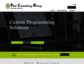 paulconsultinggroup.com screenshot
