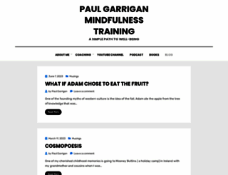 paulgarrigan.com screenshot