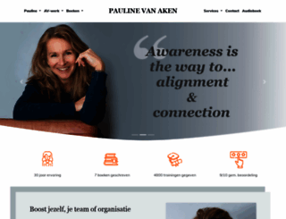 paulinevanaken.nl screenshot