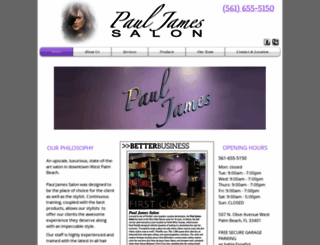 pauljamessalon.net screenshot