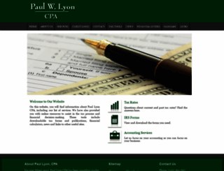 paullyoncpa.com screenshot