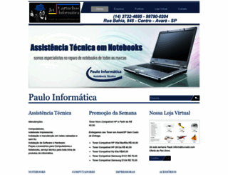 pauloinformatica.com.br screenshot