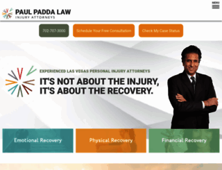 paulpaddalaw.com screenshot