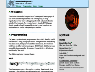 paulrosen.net screenshot