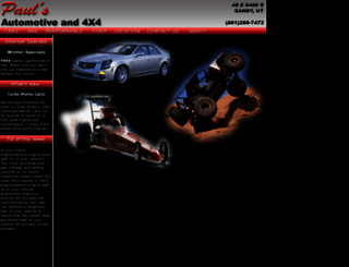 paulsautoand4x4.com screenshot