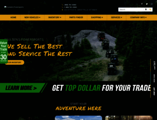 paulsenspowersports.com screenshot