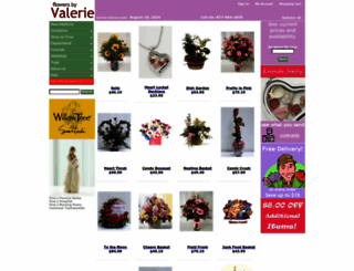 paulsflowersandgifts.com screenshot