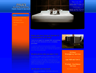 paulsplumbingheatinginc.com screenshot