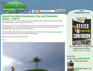 paulspond.com screenshot