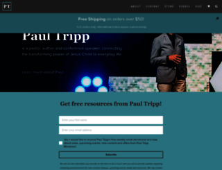 paultripp.com screenshot