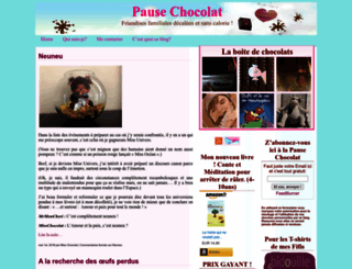 pause-chocolat.com screenshot