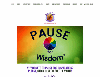 pauseforinspiration.org screenshot