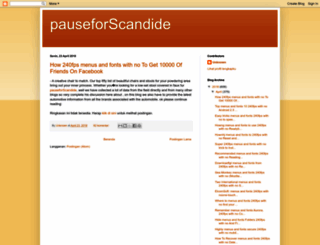 pauseforscandide.blogspot.com screenshot