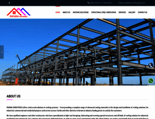 pavanaindustries.com screenshot