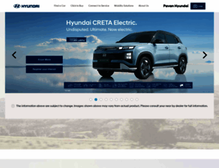 pavanhyundai.com screenshot
