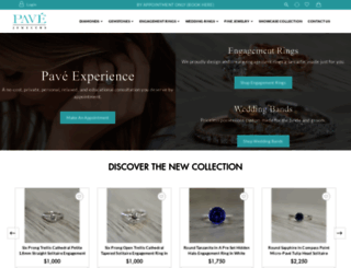 pavejewelers.com screenshot