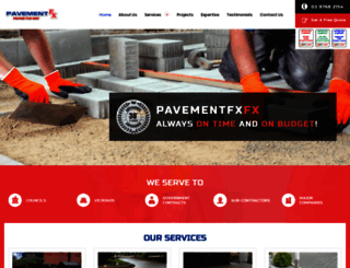 pavementfx.com.au screenshot