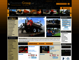 pavementgroup.com screenshot