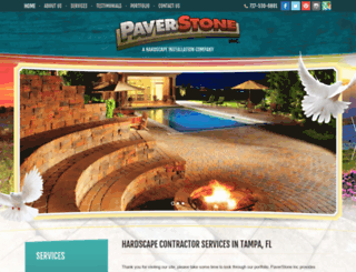 paverstoneinc.com screenshot