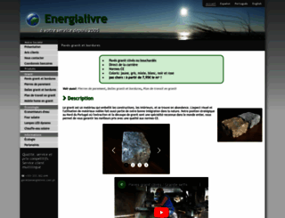 pavesgranit.net screenshot