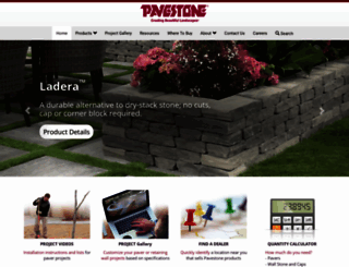 pavestone.com screenshot